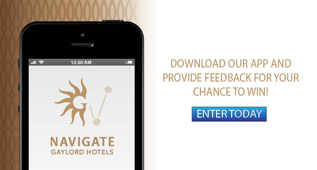 Visit www.GaylordHotels.com today!